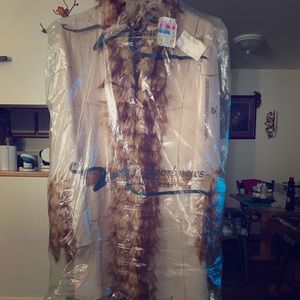 Faux Suede coat , only worn once !